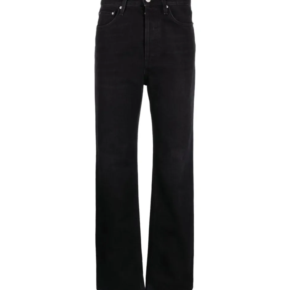 Clearance Klassisk Denim Skåret Dame Jeans