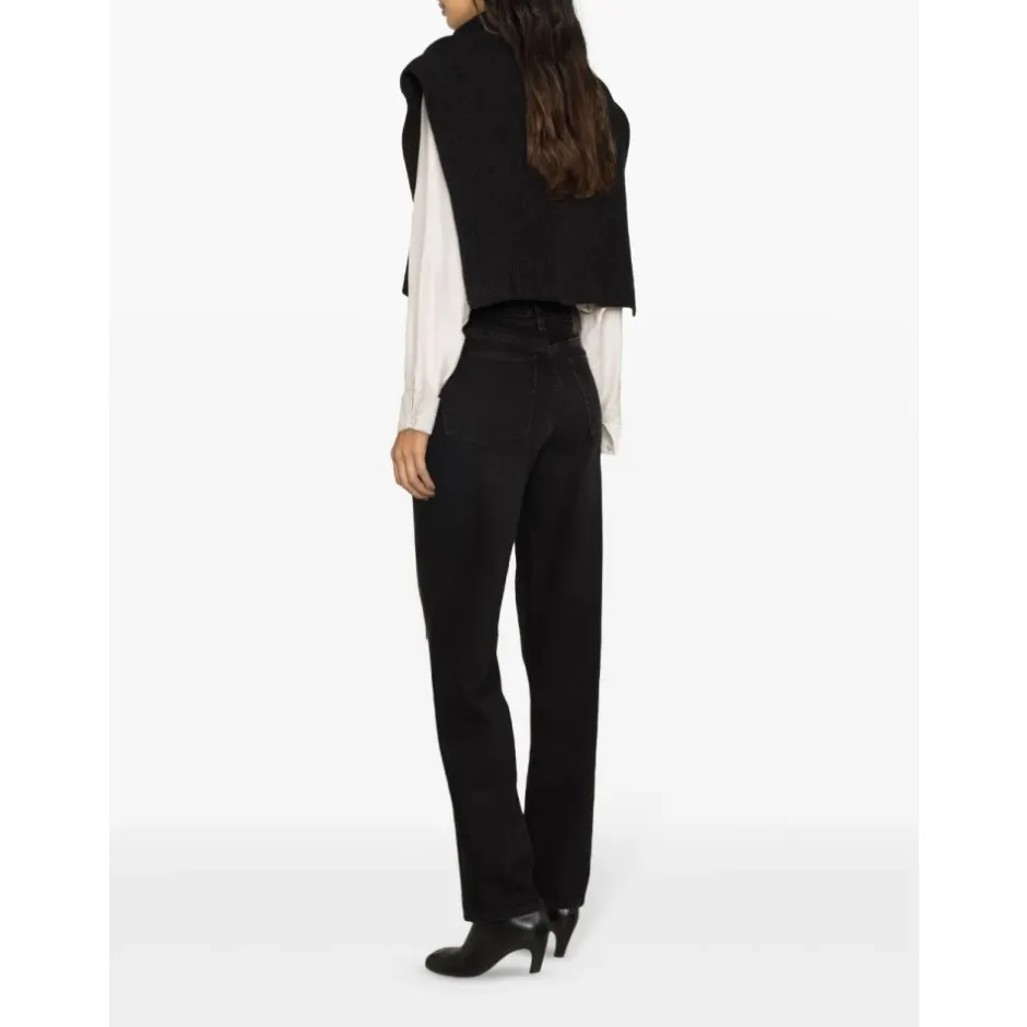 Clearance Klassisk Denim Skåret Dame Jeans