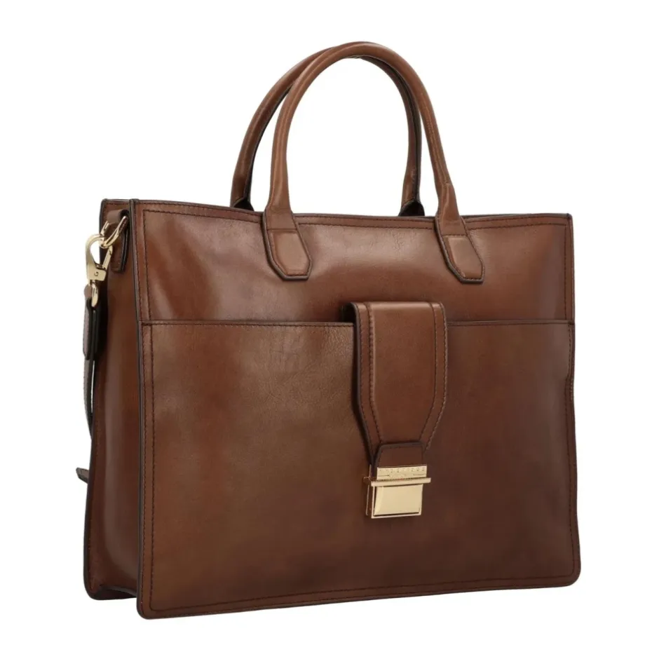 Sale Klassisk Læder Messenger Taske Unisex Dame Laptop Tasker