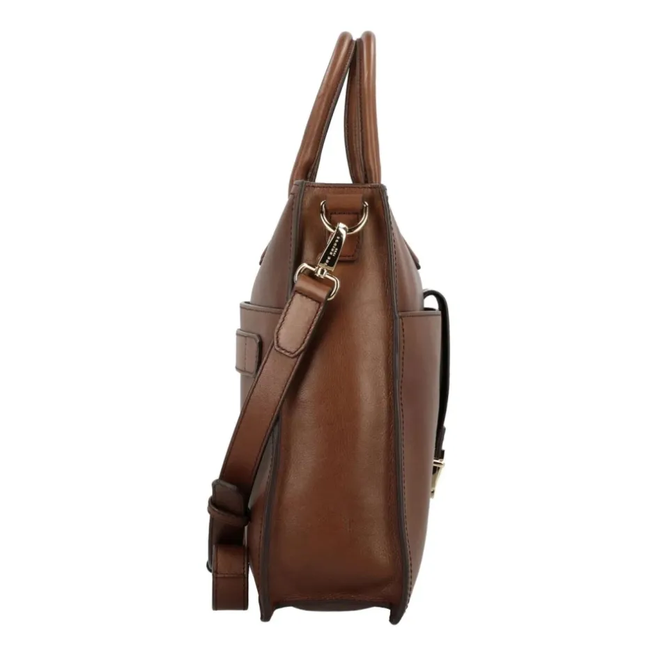 Sale Klassisk Læder Messenger Taske Unisex Dame Laptop Tasker