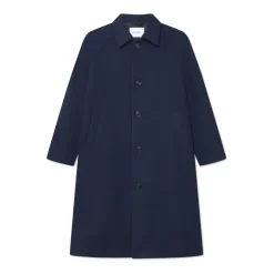 Best Klassisk Uldfrakke Navy Frakker