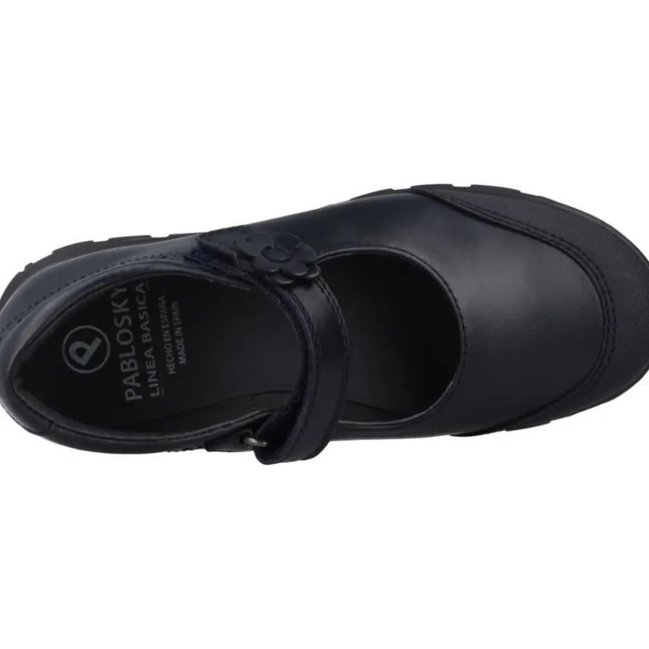 Outlet Klassiske Dress Shoes med Velcro Strop Børn Pæne Sko