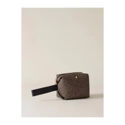 Clearance Kompakt Nylon Toilet Taske Dame Toilettasker
