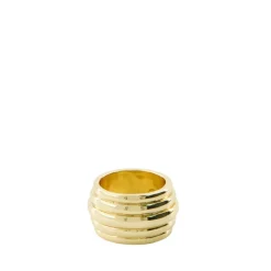 Clearance Kraftig Ribbet dring Dame Smykker