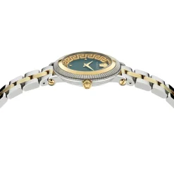 Clearance Kvartsur GRECA FLOURISH VE7F00523 - Bicolor dameur med safirglas, Swiss Made Dame Ure