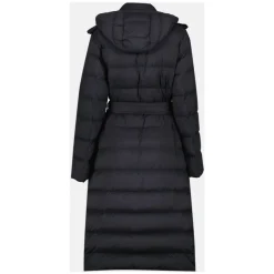 Clearance Lang Nylon Puffer Jakke Dame Frakker