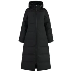 Hot Lang Quiltet Parka Dame Frakker