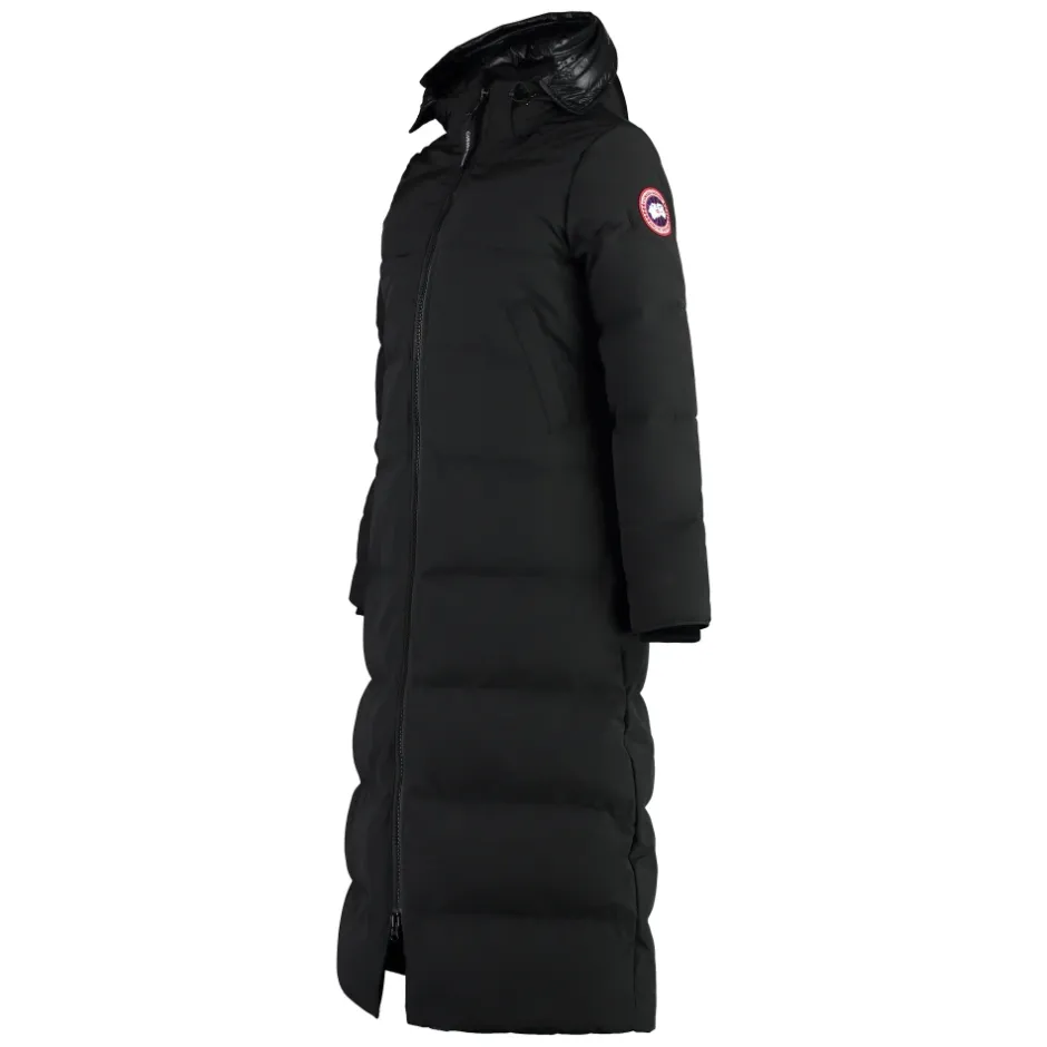 Hot Lang Quiltet Parka Dame Frakker