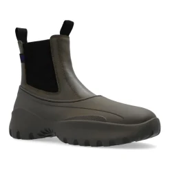 Clearance Læder Ankelstøvler Chelsea Boots