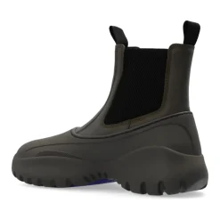 Clearance Læder Ankelstøvler Chelsea Boots