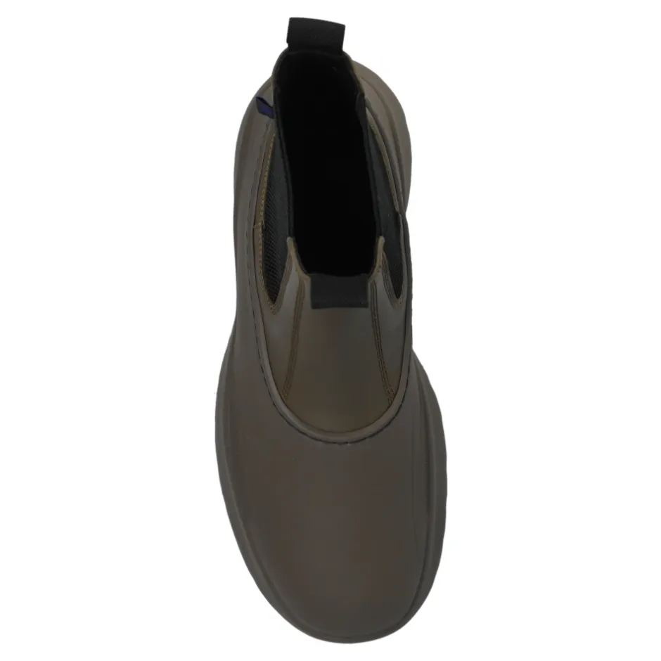 Clearance Læder Ankelstøvler Chelsea Boots
