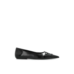 Clearance Læder Ballerinaer Dame Ballerina Sko