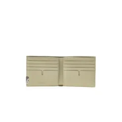 Sale Læder Bifold Pung med Logo Plaque Punge & Kortholder