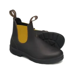 Sale Læder Chelsea Støvler med Skridsikker Sål Chelsea Boots