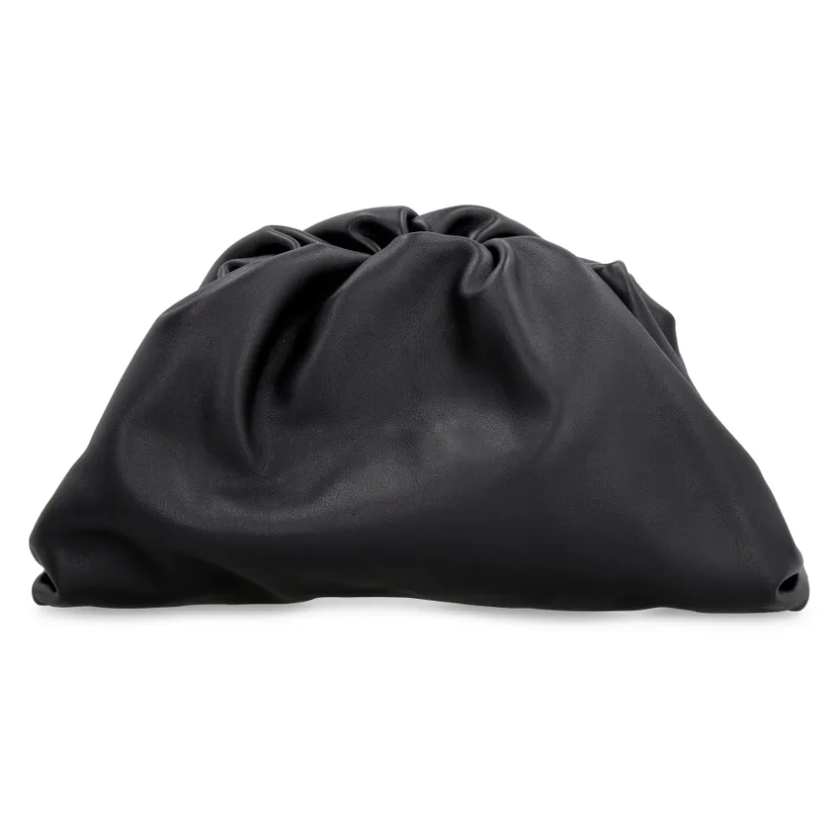 Sale Læder Clutch med Snap Lukning Dame Clutch