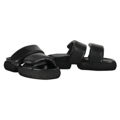 Sale Læder Gummisandaler med Velcrorem Sandaler