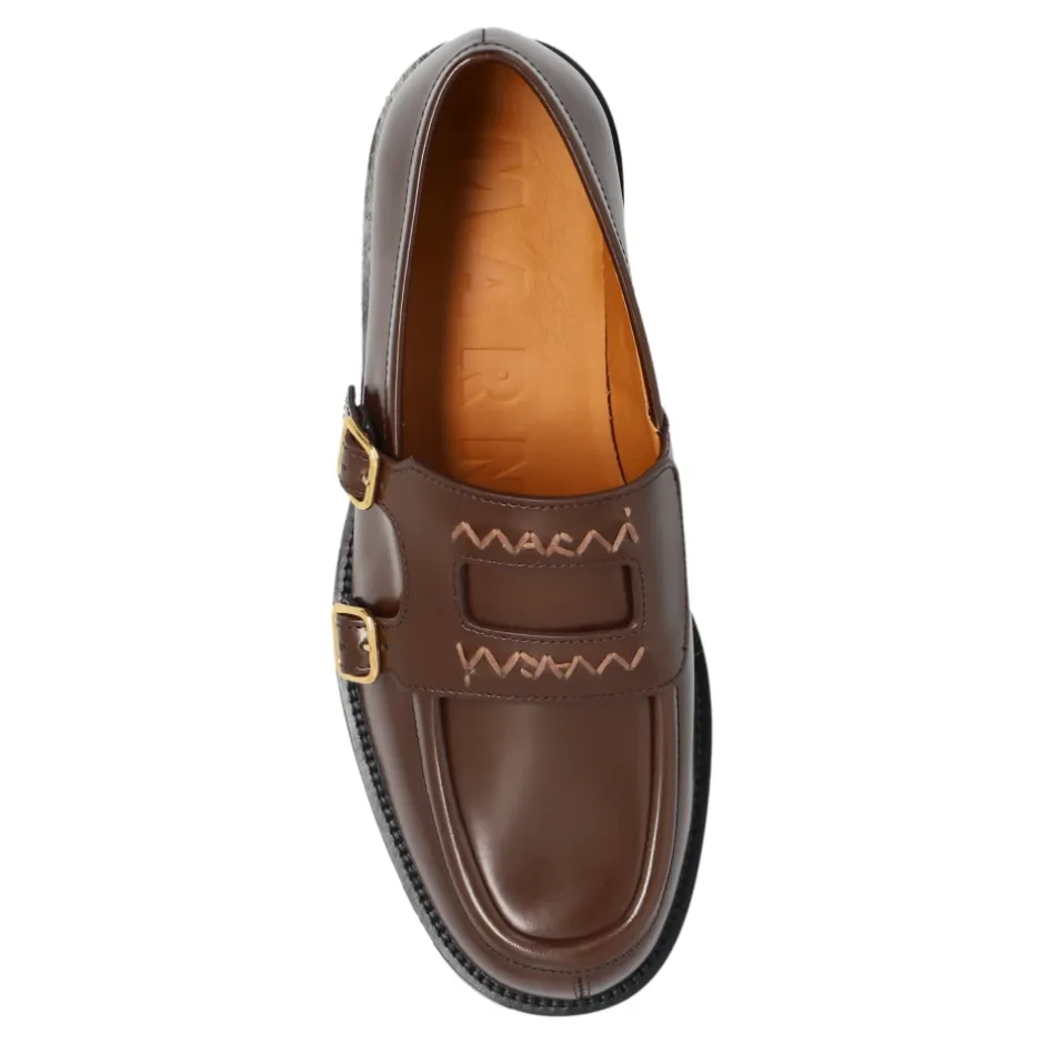 New Læder loafers sko Dame Loafers