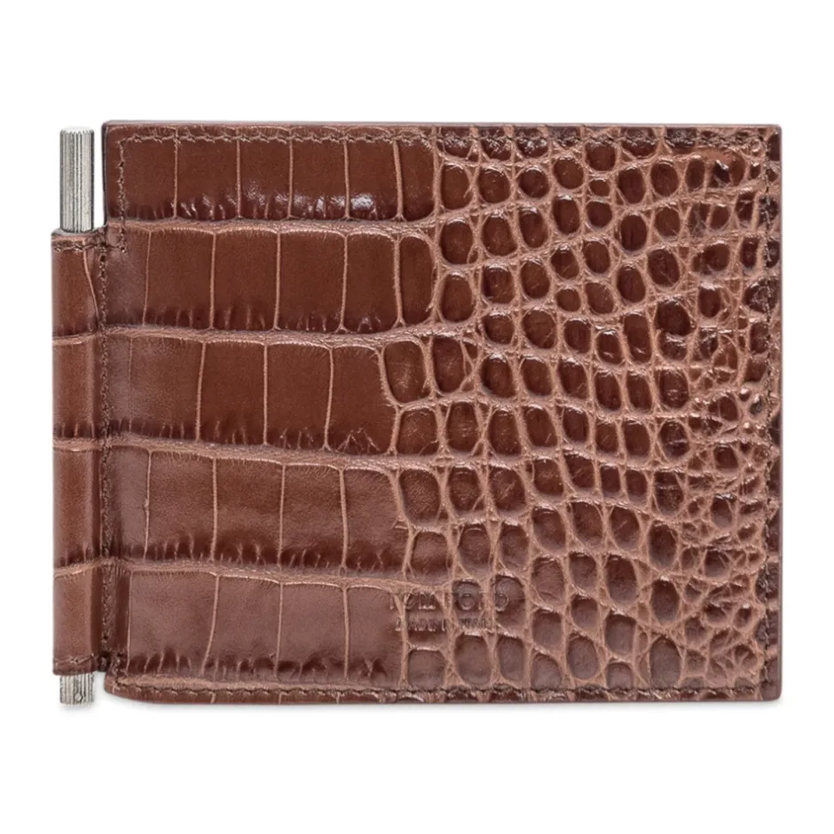 Outlet Læder Money Clip Pung Punge & Kortholder