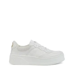 Best Læder Sneakers med Logo Detaljer Dame Sneakers