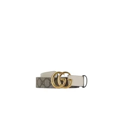 Sale Læderbælte med GG-logo Bælter