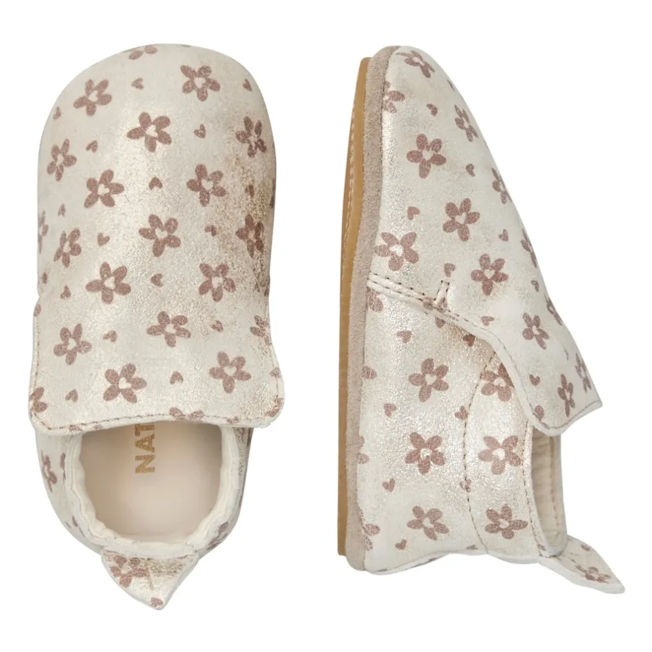 Clearance Leather crib shoes PLUMARD 2 Børn Hjemmesko