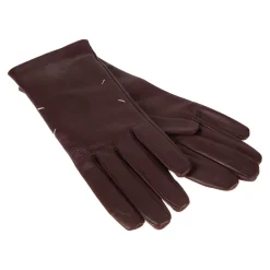 Leather Gloves Dame Handsker