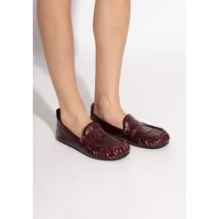 Sale Leather Saddle Loafers Dame Loafers