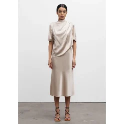 Clearance Lima silke satin t-shirt Dame Bluser & Skjorter