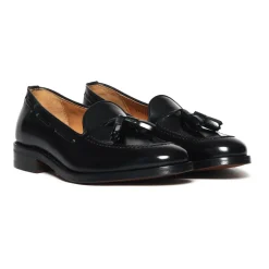 Sale Loafers i børstet læder Dame Loafers
