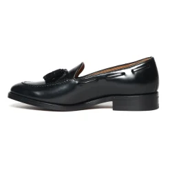 Sale Loafers i børstet læder Dame Loafers