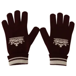 Sale Logo Crown Cashmere Gloves Dame Handsker
