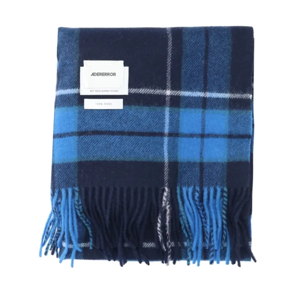 Online Logo Patch Check Scarf Halstørklæder Og Tørklæder