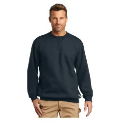 Clearance Loose Fit Midweight Crewneck Sweatshirt Trøjer|Sweatshirts
