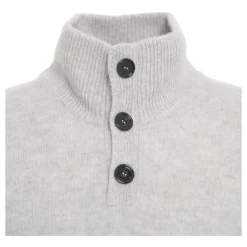 Best Luksuriøs Cashmere Sweater Høj Krave Strik