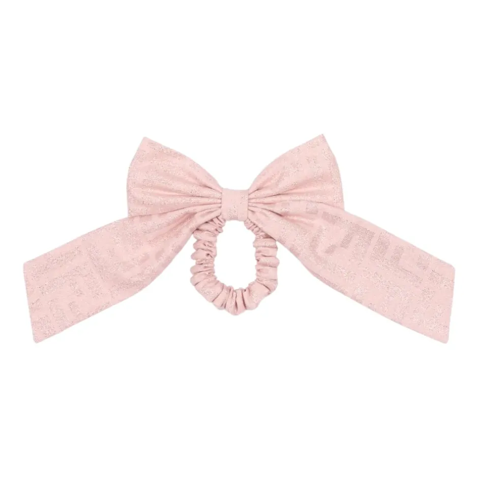 Online Lurex Sløjfe Scrunchie Børn Hår Tilbehør