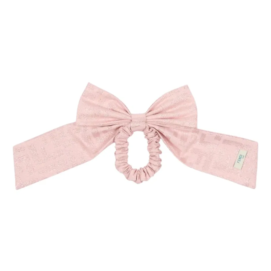Online Lurex Sløjfe Scrunchie Børn Hår Tilbehør