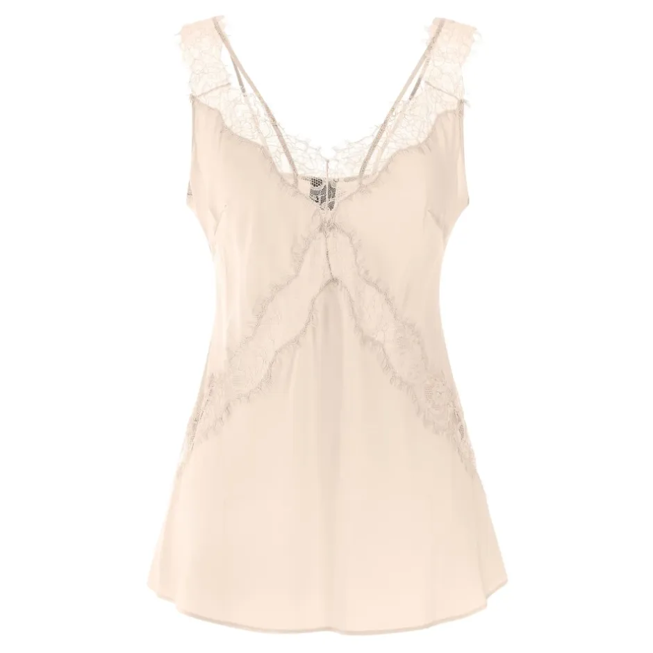 New Lydia Viscose Twill Top Dame Bluser & Skjorter