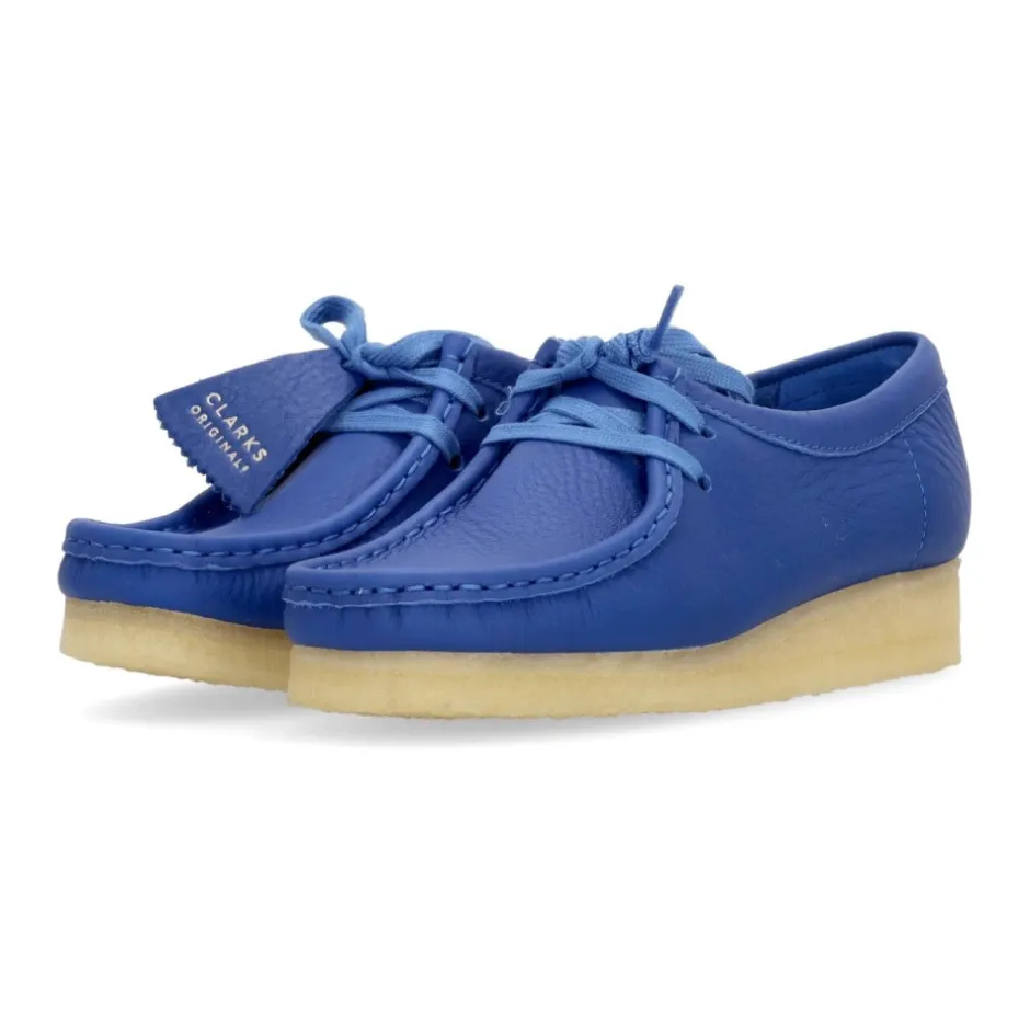 Hot Lyse Læder Wallabee Lifestyle Sko Dame Snøresko