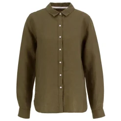 Sale Marine Relaxed Langærmet Skjorte Dame Bluser & Skjorter