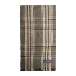 Clearance Men's scarf with madras check pattern Halstørklæder Og Tørklæder