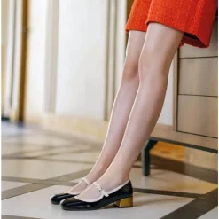 Hot Metallic Læder Stiletter Dame Pumps|Stiletter