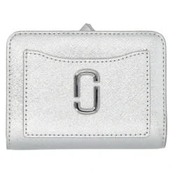 Best Metallic Utility Snapshot Mini Compact Wallet Dame Punge & Kortholder