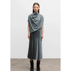 Hot Milly silke top faded Dame Bluser & Skjorter