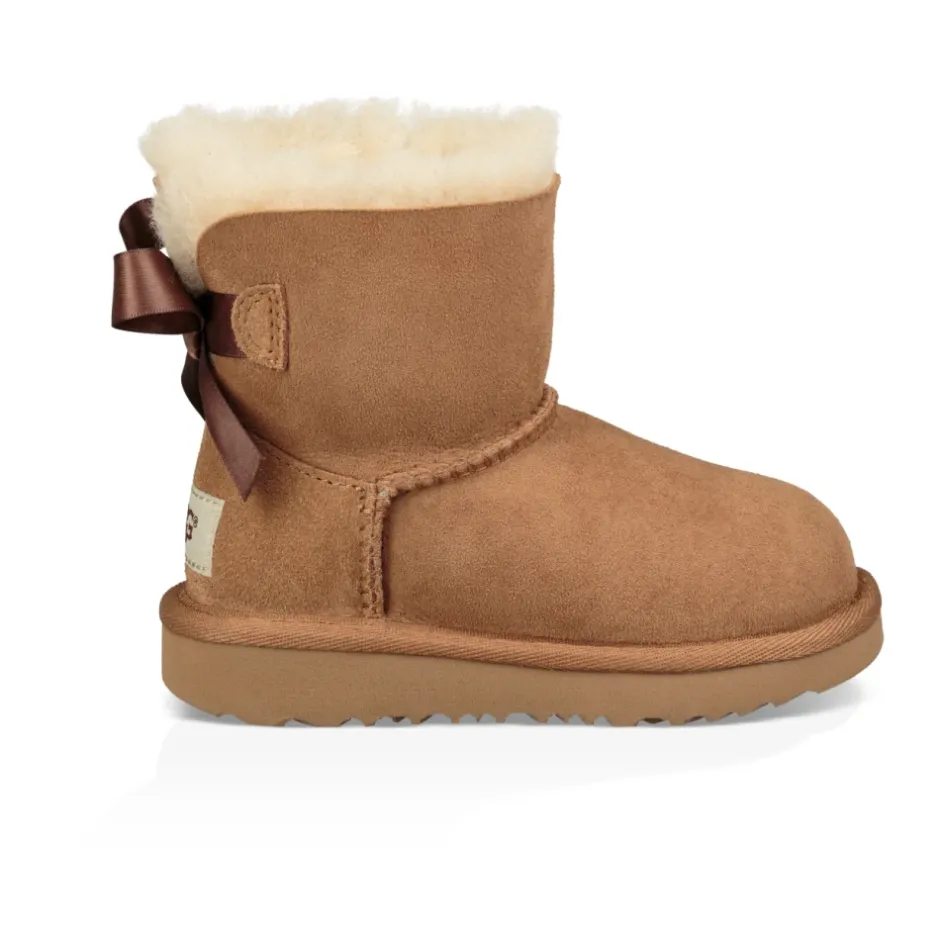 Outlet Mini Bailey Bow II Støvler Chestnut Børn Støvler
