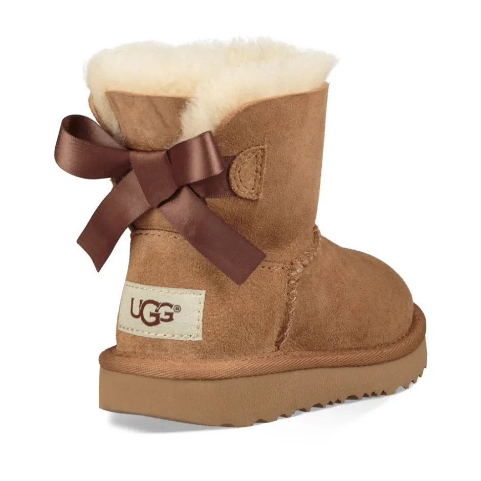 Outlet Mini Bailey Bow II Støvler Chestnut Børn Støvler