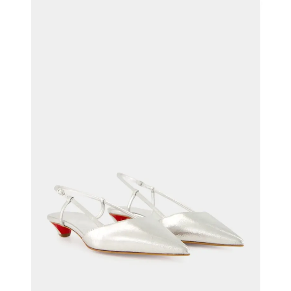 Outlet Miss Z Slingina 25 Slingback Pump Dame Pumps|Stiletter
