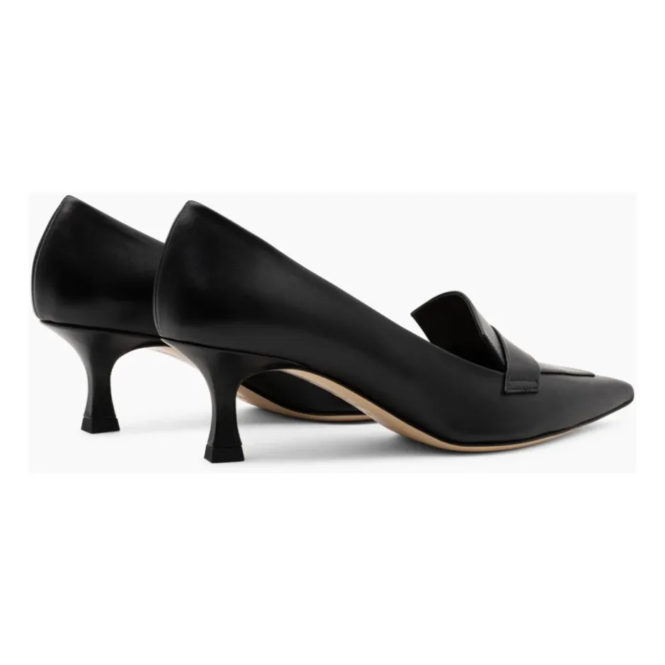 New Mocassin i glat kalveskind, Dame Pumps|Stiletter