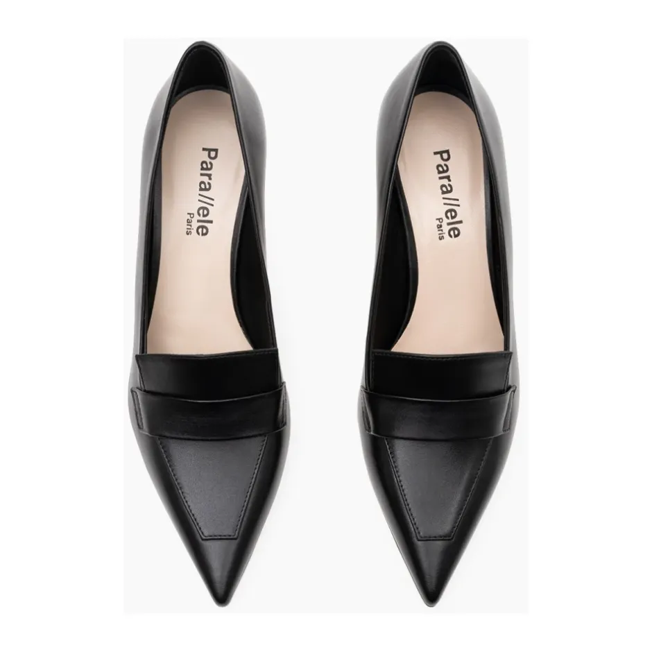 New Mocassin i glat kalveskind, Dame Pumps|Stiletter