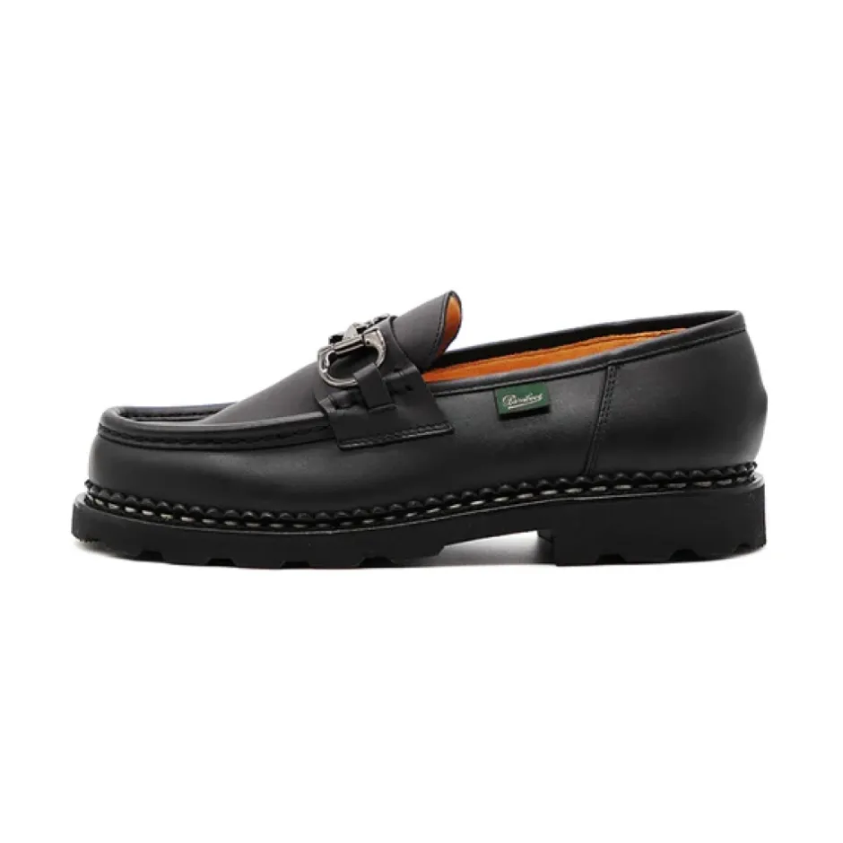 Hot Mocassino i læder med spænder Loafers