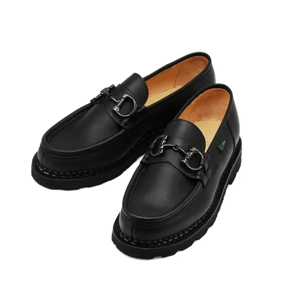 Hot Mocassino i læder med spænder Loafers